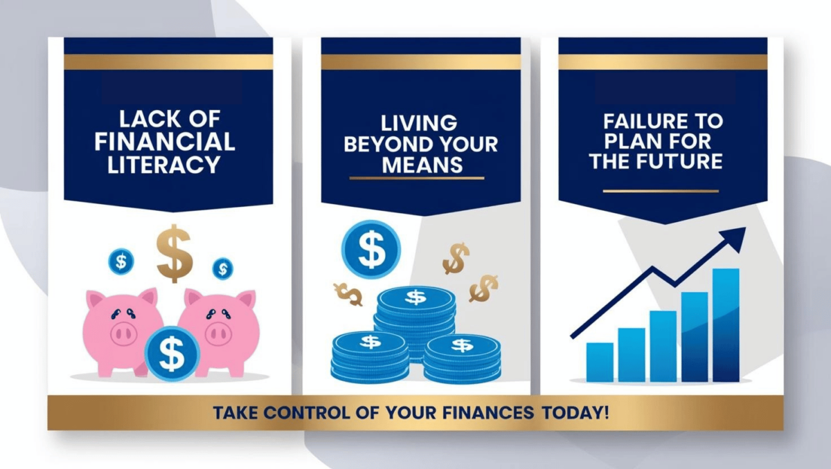 3 Biggest Financial Mistakes & How to Fix Them