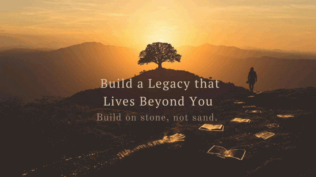 Are You Building a Legacy That Will Outlive You?