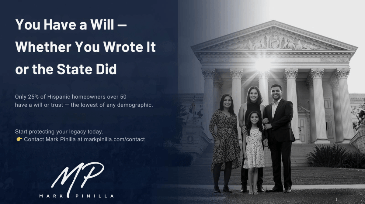 You Have a Will — Whether You Wrote It or the State Did