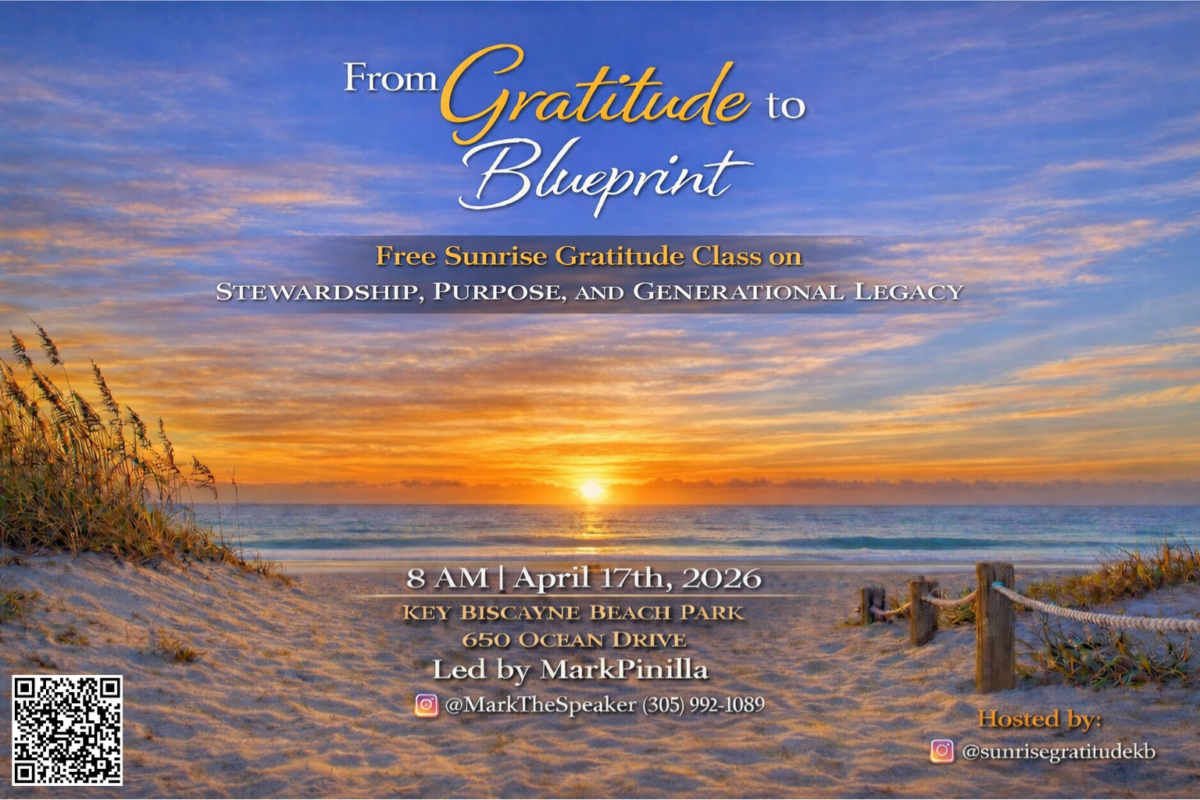Gratitude to Blueprint: Purpose, Stewardship, Legacy