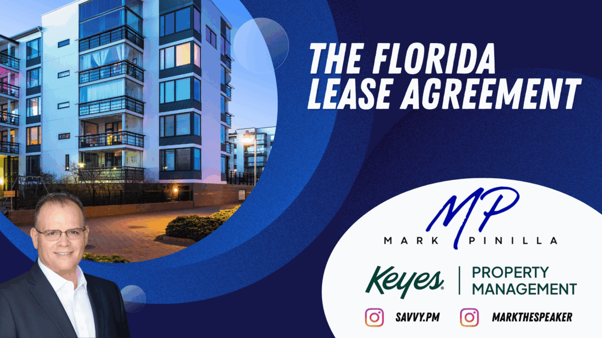 Mark Pinilla on Zoom: The Florida Lease Agreement